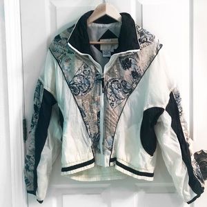 80s/ 90s | Vintage Unisex Windbreaker Jacket | L